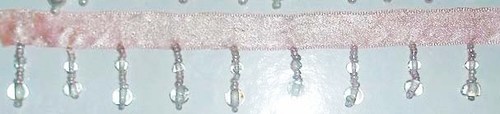 Transparent Beaded Fringe