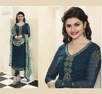 Blue Party Wear Salwar Kameez