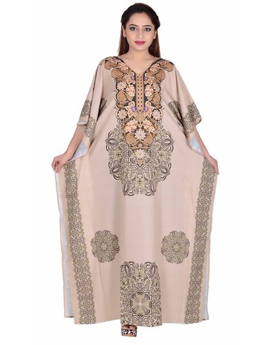 Multi Color Casual Wear Ladies Kaftan