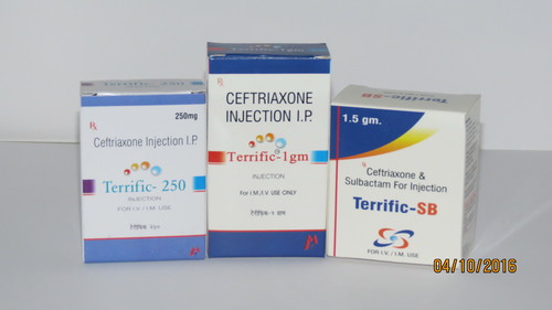 Ceftriaxone 1 gm, Sulbactam 500 mg