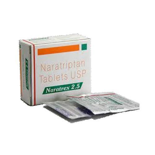 NARATRIPTAN - Tablets, General Drug | Migraine Relief, Light & Sound Sensitivity Reduction, Vasoconstrictor