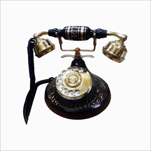 Round Antique Telephone