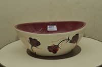 Antique Wash Basin - Ceramic, Round Shape, Smooth Surface | Floor Mounted, Lightweight At 2-5 Kilograms