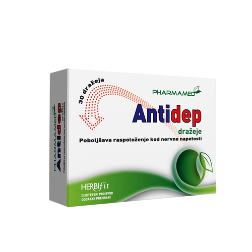 Antidep - 25mg Tablets, Air Tight Packaging | Stress Relief, Depression Reduction, Store In Cool Place