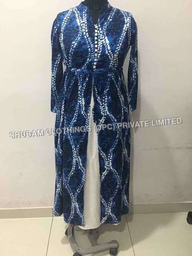 Rayon Designer Kurti - 54 Centimeter Length | Stylish Western Casual Wear for Girls