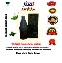 Aloe Vera Juice With Tulsi - 1000 Ml | Nourishing Herbal Elixir For Digestive Health, Immune Support, Weight Loss & Blood Sugar Control