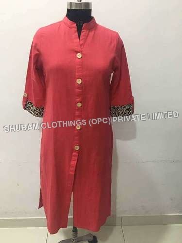 Western Plain Rayon Kurti