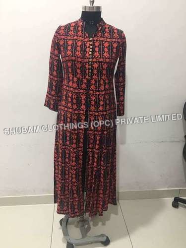 Long Rayon Kurti