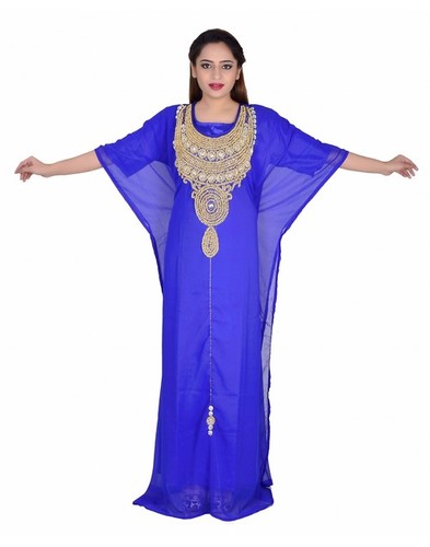 Latest Embroidered Beaded Kaftan