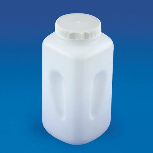 WIDE MOUTH SQUARE BOTTLE