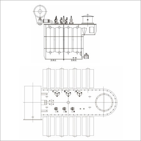 Power Frequency Induction Furnace Transformer