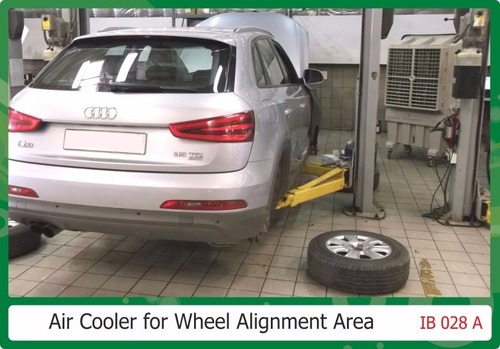 Air cooler For wheel Alignment Area