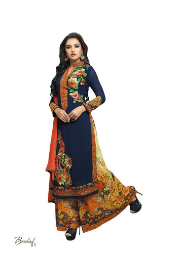 Georgette Embroidered Salwar Kameez/Suits