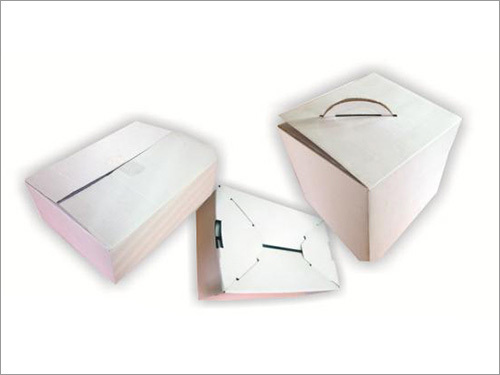 White Corrugated Box