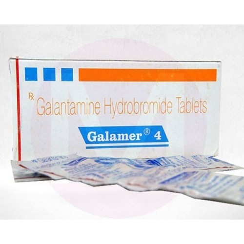 Galamer - 4mg Tablet, General Drug | Enhances Acetylcholine Levels, Store in Cool