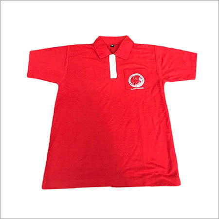 Polo Neck School T-Shirt
