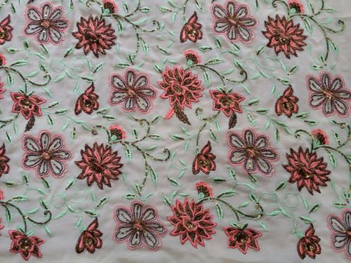 Designer Allover Embroidered Fabrics