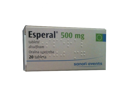 Esperal - 250mg Tablet | All-age Suitable, Store In Cool Conditions, General Drug For Alcohol Blocking