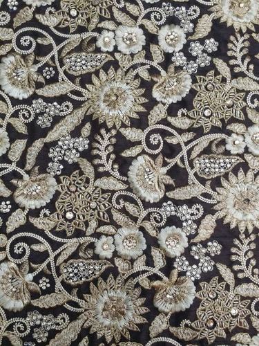 Multi Head Cotton Machine Embroidery Fabrics