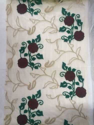 Exclusive Designer Embroidered Work Fabrics Allover