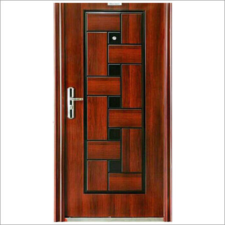 Single Designer Metal Safety Doors Supplier Single Designer