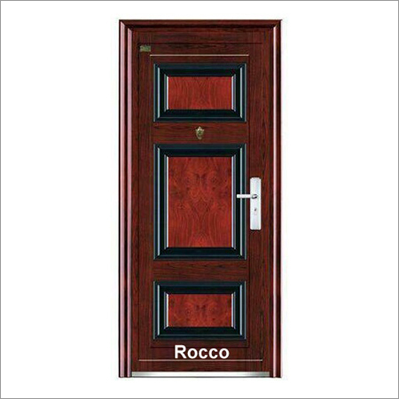 Brown Color Metal Safety Doors