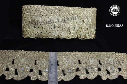 Embroidary cutwork lace