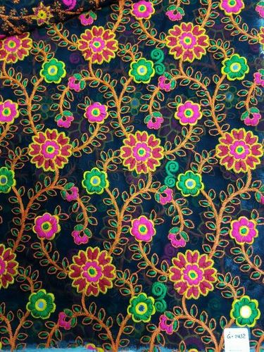 Multi Head Embroidered All Over Fabrics