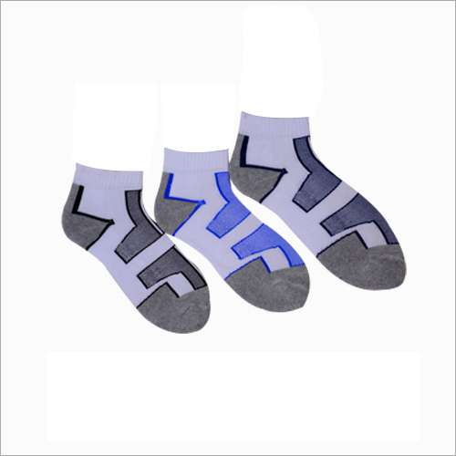 Mens Multicolor Ankle Socks