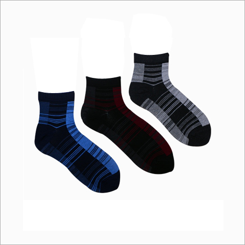 Mens Printed Ankle Socks