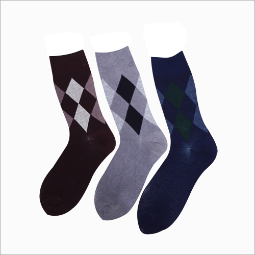Mens Printed Crew Socks