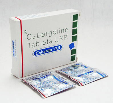 Caberlin Tablets - 0.5mg, Tablets, Dopamine Agonist | Treats Elevated Prolactin, Acromegaly, Milk Suppression
