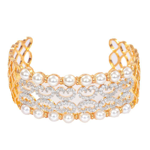 pearl studded bracelet