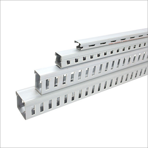 Grey PVC Ducts Slotted