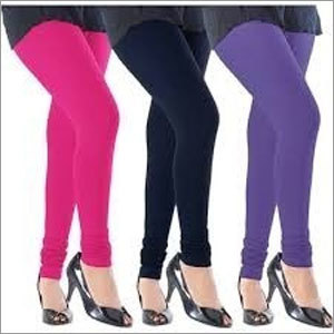 Ladies Legging - Cotton Blend, S-XL, Multiple Colors | Soft Fabric, Stretchable, Comfortable Fit, Moisture-Wicking, Breathable