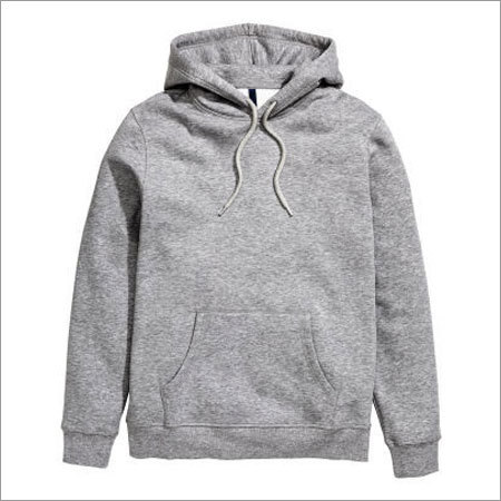 Mens Hooded Sweatshirt - Cotton Blend