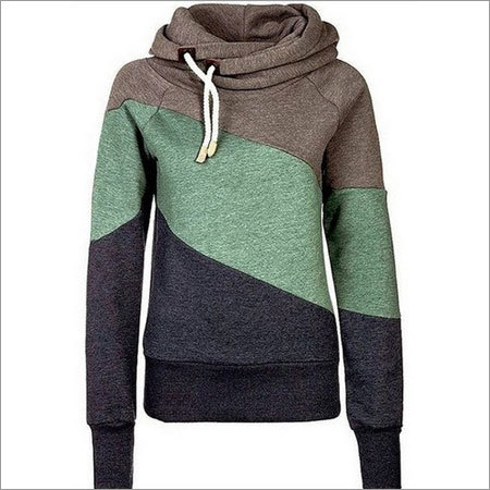 Unisex Casual High Neck Sweatshirts