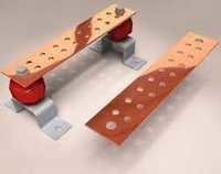Telecom Tower Tgb - Copper Rectangular Conductor, 76.2 - 203.2 Length | Industrial Application, Brown Jacket Color