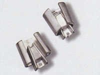 Aluminium Wedge Connector - Silver | 50-60 Mhz Frequency, 20-50 G Lightweight Design