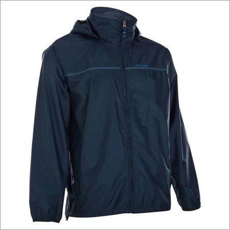 Men's Jackets - Polyester, S-XXL, Navy | Waterproof, Windproof, Lightweight, Breathable, Durable, Packable, Stylish, Comfortable, Attached Hood, 2 Pockets, Zipper Closure