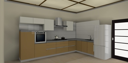 L shaped Kitchen
