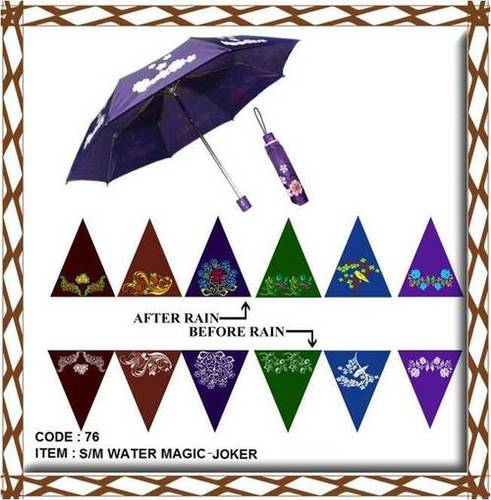 Umbrella Monocolour With Watermagic Colour Change