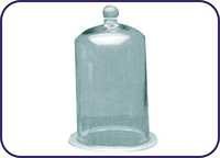 Borosilicate Glass Bell Jars With Knob & Ground Rim (closed At Top)