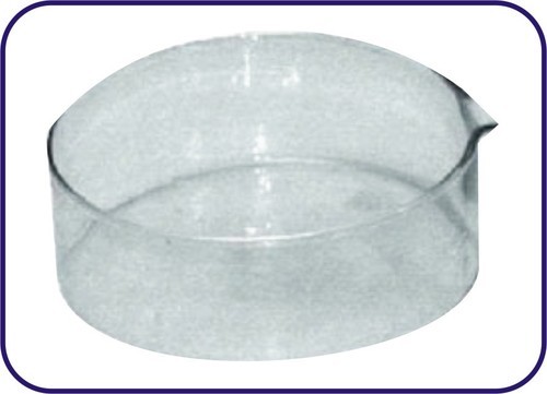 Glass Crystallizing Dishes Flat Bottom