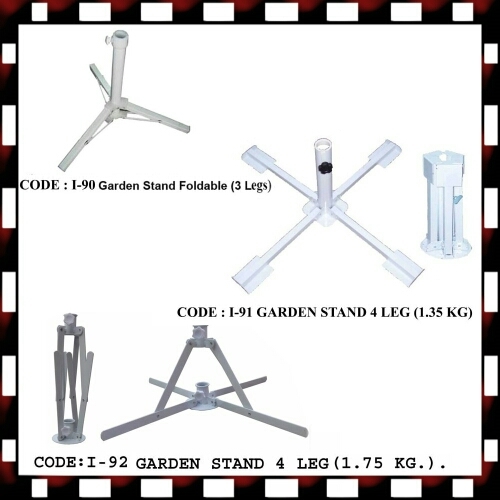 Garden Stand - ITEM : GARDEN STAND 4 LEG (1.75 KG)