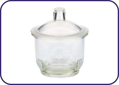 Desiccators - Glass 150-500 Grams | Transparent Cover for Laboratory Use