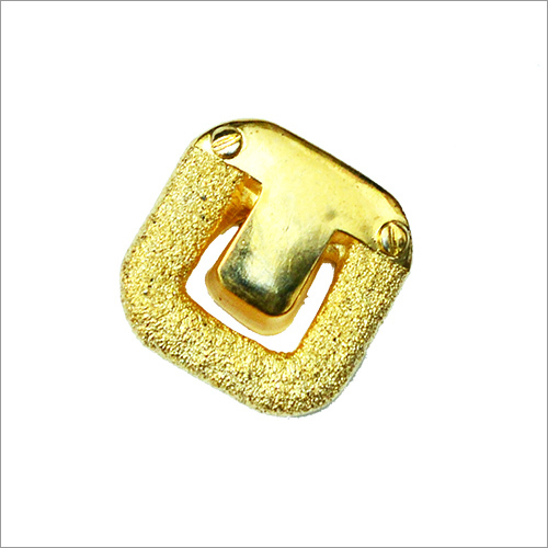 Fancy Metal Golden Button