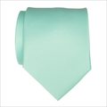 Blue Plain Satin Necktie