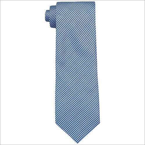 Blue stripes design necktie