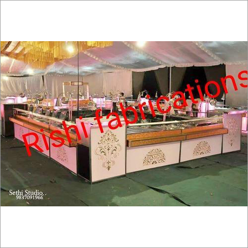 Acrylic Catering Counter